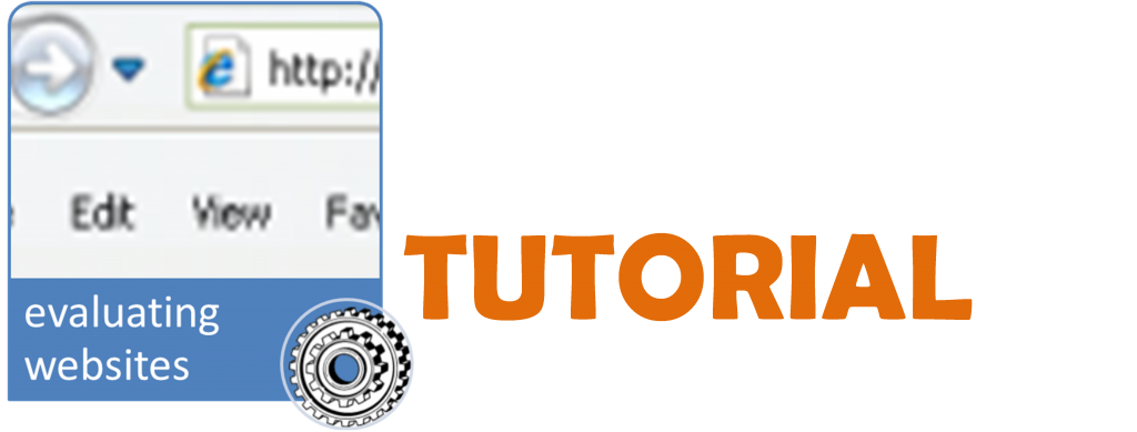 tutoiral evaluating websites