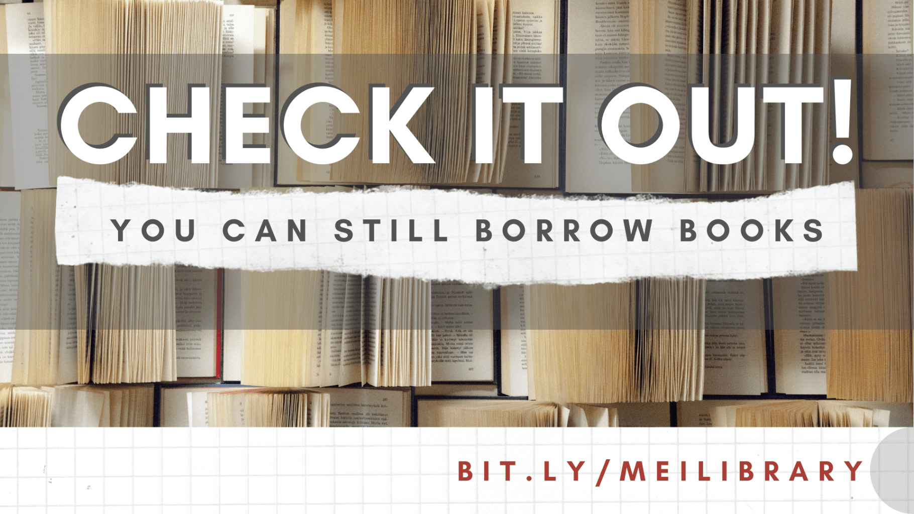 YES you can still borrow books! | The Beak