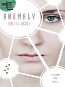 book cover for Anomaly by Krista McGee